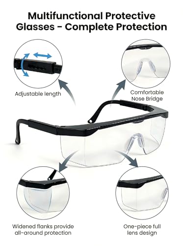 2 Pack Safety Glasses