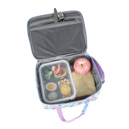 Disney Frozen Elsa and Anna Insulated Character Lunchbox (Frozen Elsa and Anna Blue)