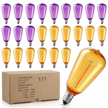 ST38 LED Replacement String Light Bulbs