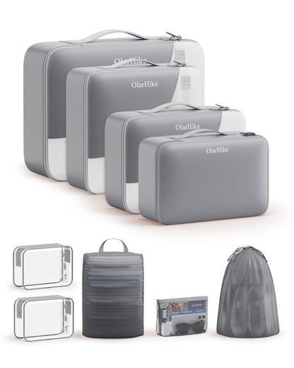Packing Cubes for Travel (04 Gray)