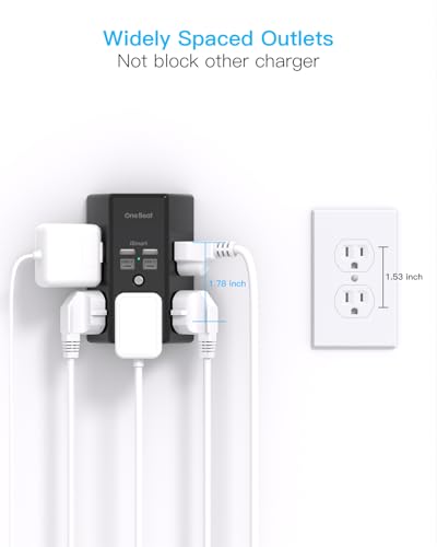 Surge Protector Wall Outlet Extender