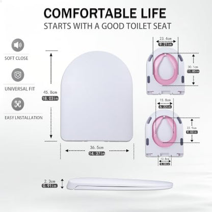 Toilet Seat with Built