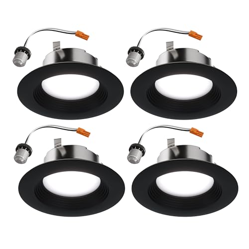 LT Indoor Outdoor 6 in LED Recessed Lighting Light Housings with Selectable Color Temperature