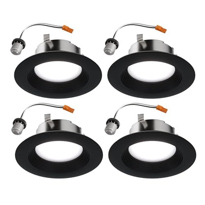 LT Indoor Outdoor 6 in LED Recessed Lighting Light Housings with Selectable Color Temperature