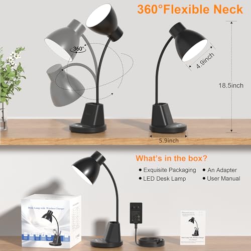 Desk Lamp with Pen Holder