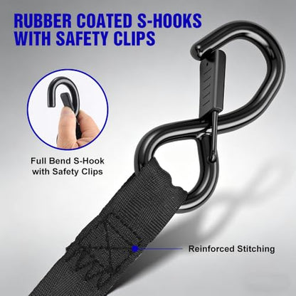 Retractable Ratchet Straps