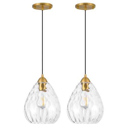 Glass Pendant Lights Kitchen Island