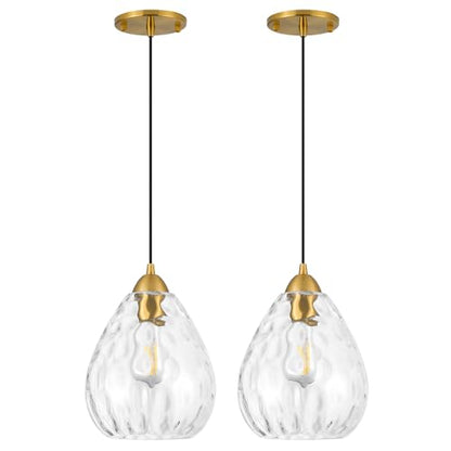 Glass Pendant Lights Kitchen Island