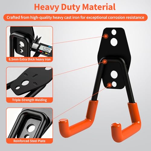 Heavy Duty Door Storage Hangers Bracket