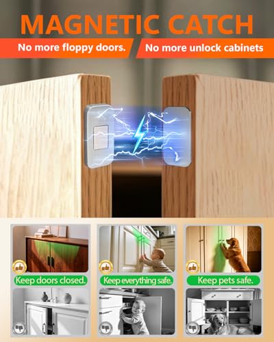 Magnetic Cabinet Door Catch Latches