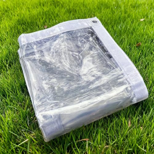 Clear Tarps Heavy Duty Waterproof Vinyl Patio Tarp