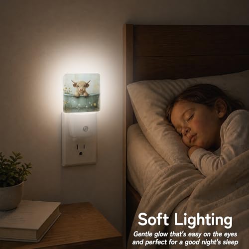 Night Light Night Lights Plug into Wall with Dusk to Dawn Sensor for Bedroom Bathroom Hallway Kitchen