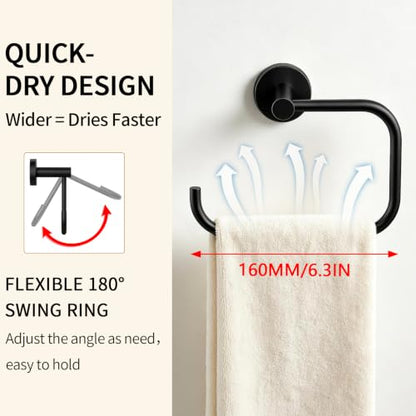 Hand Towel Holder Ring for Bathroom
