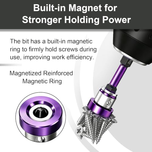 6pcs Drywall Screw Setter Set
