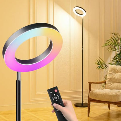 36W RGB Floor Lamp with Remote