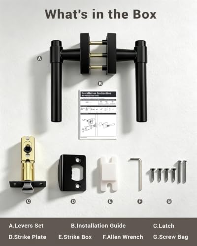 Interior Door Handle Sleek Ring Design