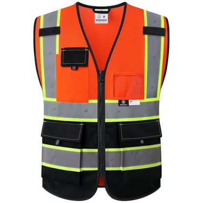 Safety Vest for Men Women With 3M Reflective Tape ANSI