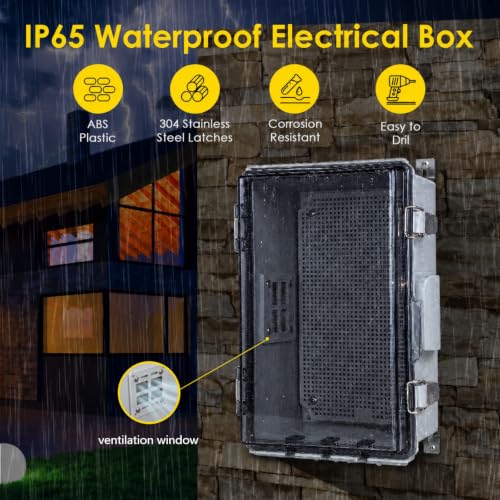IP67 Waterproof Ventilated Electrical Box Enclosure Box