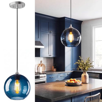 Pendant Lights Kitchen Island 1 Pack (Blue / 1 Pack)