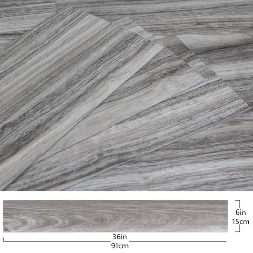 Peel and Stick Floor Tile Vinyl Wood Plank 36