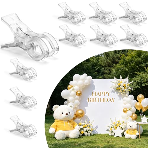 10 Pack Balloon Arch Clips Kit