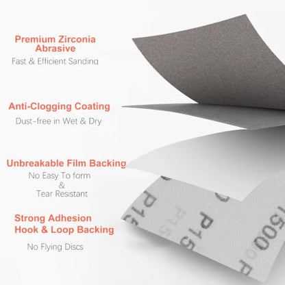 5 Inch Film Sanding Discs