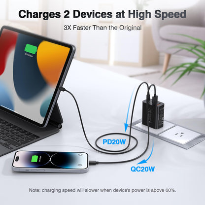 2 Pack 40W] 4 (2Pack Black / 40W)