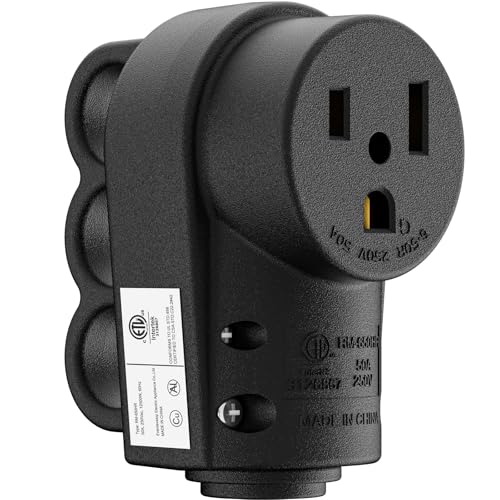 NEMA 6 50R 50A 250V Female Welder Receptacle