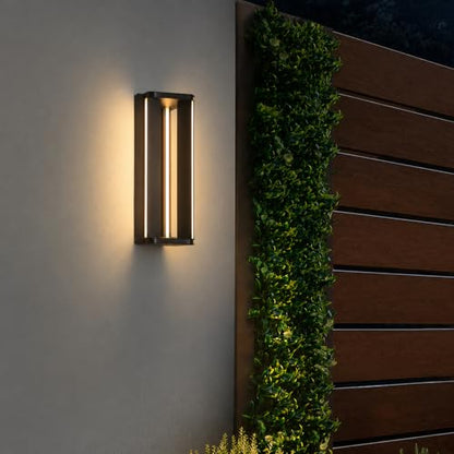 Outdoor Wall Lights with Dusk to Dawn Sensor 15W LED
