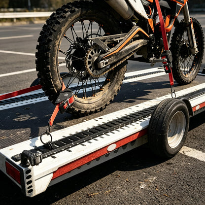 Retractable Ratchet Straps (Red / 4pack)