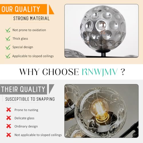 Globe Linear Chandelier 16 Light Dining Room Light Fixture