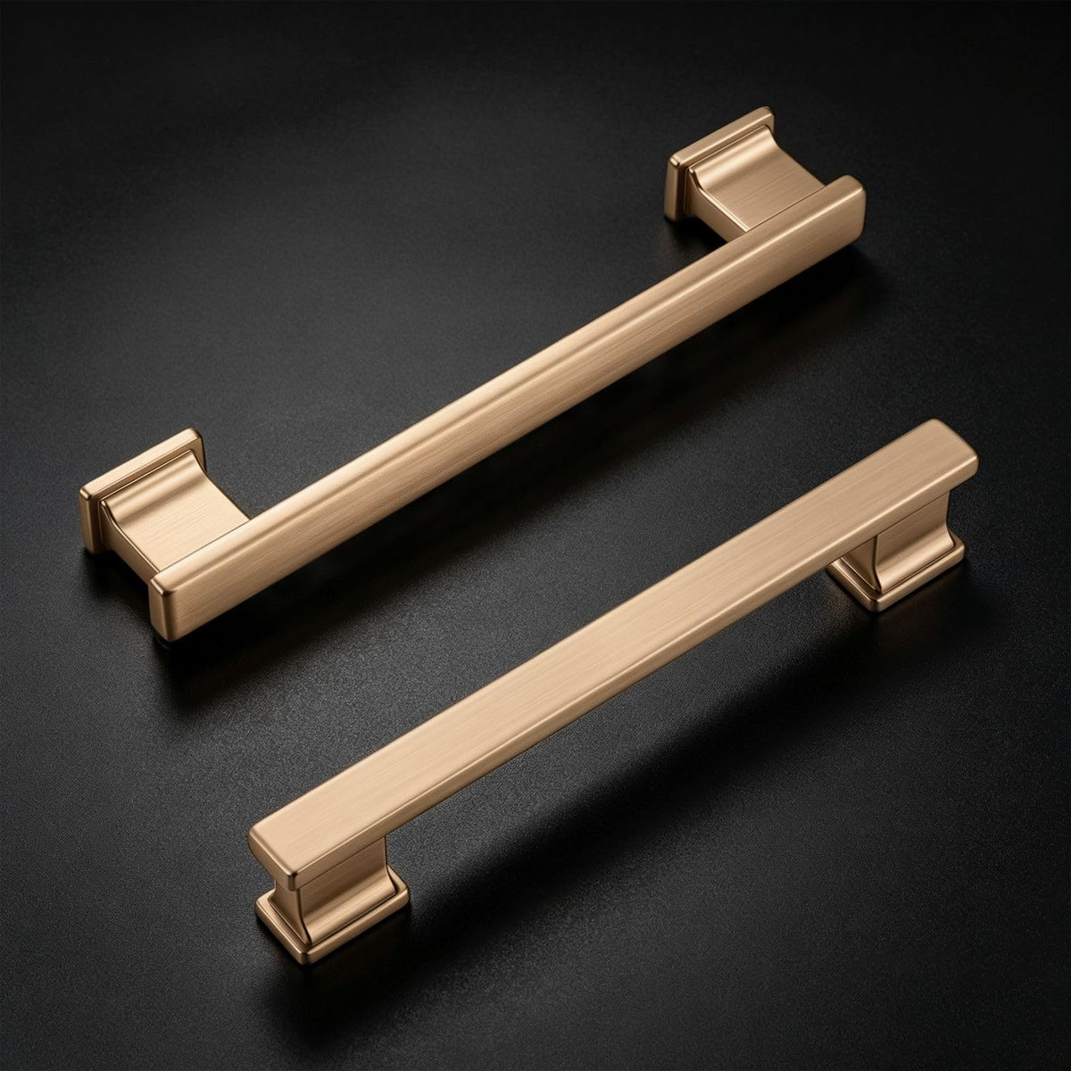 Cabinet Pulls 5 Inch Champagne Bronze Kitchen Cabinet Handles (5 Inch (128mm) Hole Center / Champagne Bronze)