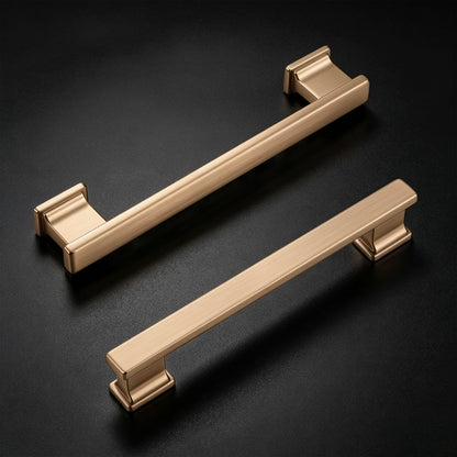 Cabinet Pulls 5 Inch Champagne Bronze Kitchen Cabinet Handles (5 Inch (128mm) Hole Center / Champagne Bronze)