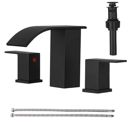 Bathroom Faucets Bathroom Sink Faucet 3 Hole with Drain