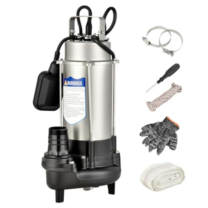 1HP Submersible Sewage Grinder Pump