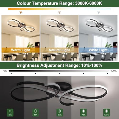 Modern LED Ceiling Light Fixture