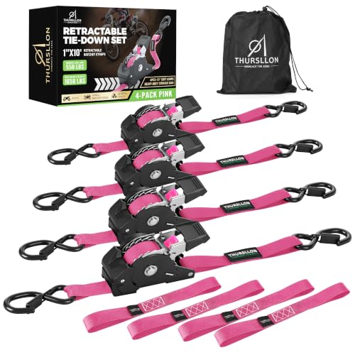 Retractable Ratchet Straps