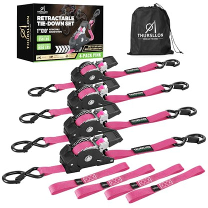 Retractable Ratchet Straps