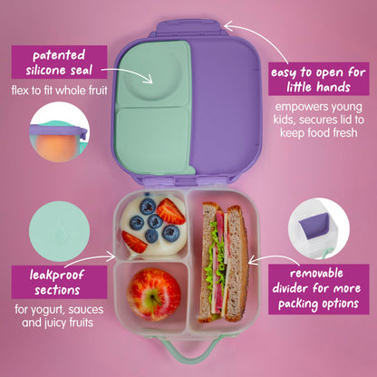 Mini Lunch Box 2 (Lilac Pop + Strawbrry Shake / 2-pack)