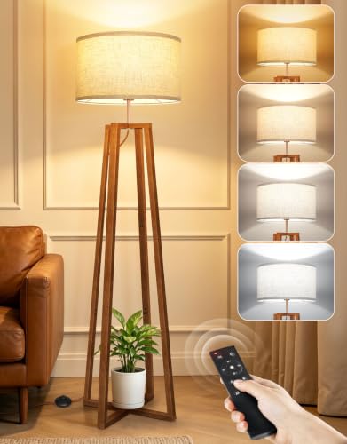 62" Mid Century Modern Vintage Lamps with Remote Control