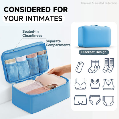 Packing Cubes for Travel (20 Azure Blue)