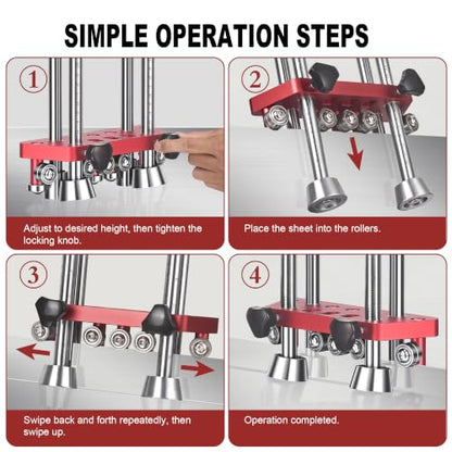 Sheet Metal Roller 2 Stations Metal Bender