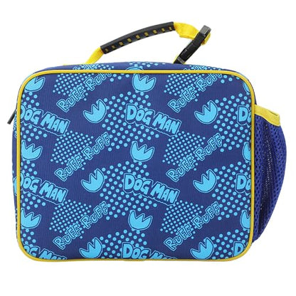 Dog Man In Action Insulated Lunch Kit (Dog Man In Action)