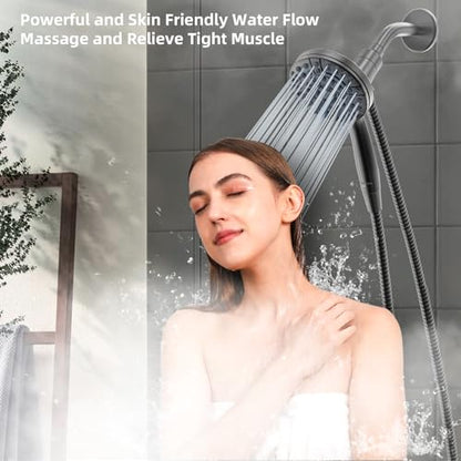9 Settings High Pressure Magnetic Shower Head with Handheld