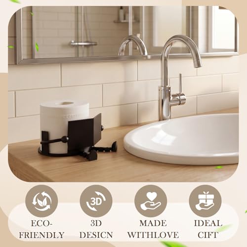 Funny Toilet Paper Holder Stand