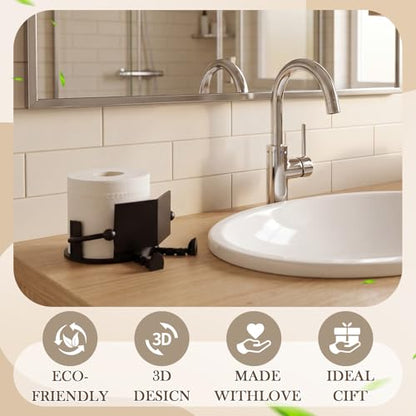 Funny Toilet Paper Holder Stand