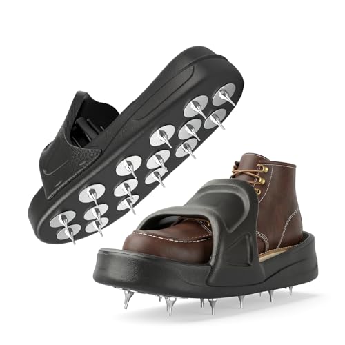 TOIBE Epoxy Floor Spiked Shoes for Epoxy Coating Application Safe Walking on Self Leveling Compounds