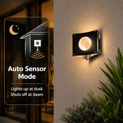 Dusk to Dawn Outdoor Wall Light