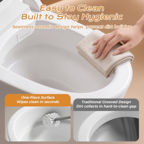 Smart Toilet with Bidet Built