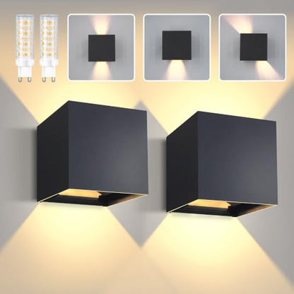 2 Pack LED Wall Sconces